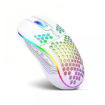 Juhtmevaba RGB hiir 2.4 G, ergonoomiline, 6 nuppu, 1 tk