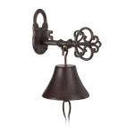 Uksekell 23x17,5x8cm., tumepruun