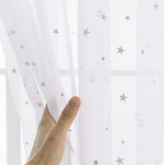 Kardin Stars, 132x183 cm, valge