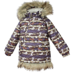 Huppa T&uuml;drukute talvejope CANDIE, brown pattern