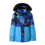 Huppa Poiste jope ALFA, navy pattern/ arctic blue