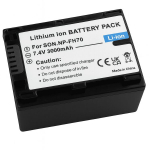 Aku NP-FH70 asendusaku Handycam videokaameratele (3000 mAh)