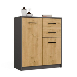 Kummut Top E shop Simplo 2D2S, pruun