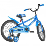 Lasteratas, BMX stiil, 121x50x78 cm, sinine