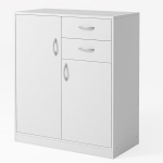 Kaasaegne riiulitega kapp &auml;rklikapp Valged kapiuksed 74cm