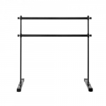 Balleti tugipuu, 131.5x67.8x123 cm, must, reguleeritav treeningvarustus