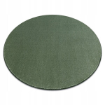 Roheline &uuml;mmargune vaip "v&otilde;rgutamine" 100 cm, pehme, sile