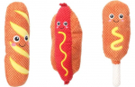 Koeram&auml;nguasjade komplekt Flamingo, hot dog, corndog ja baguette