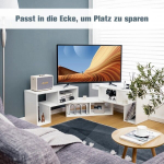 TV laud 180x30x43cm, valge v&auml;rv