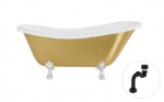 Vann Besco Otylia Glam 160, Gold+Chrome, musta klik-klak sifooniga