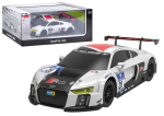 R/C auto 1:24 AUDI R8 LMS valge-must