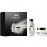 L'Or&eacute;al Professionnel Metal Detox kinkekomplekt 2 tk &ndash; Juuksehooldus kahjustatud, v&auml;rvitud juustele