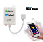 RGB Kontroller f&uuml;r LED-Leiste mit Bluetooth 12V