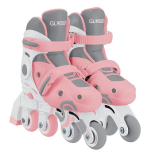 Rulluisud Globber Learning Skates 2in1, 26-29 suurus, roosa