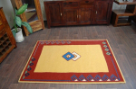 Vaip WEL-HIT ruudud kuld, 120x170