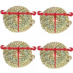 Sunkvežimių grandininiai tempikliai 10 mm&ndash;13 mm &ndash; 4 vnt. rinkinys su 304,8 cm G80 grandinėmis