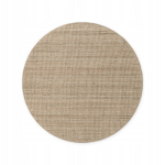 Hanse Home Boucl&eacute; naturaalne hall-pruun džuutvaip 200x200 cm