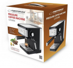Esperanza EKC011 Espresso Kohvimasin, 1,8 l, 20 baari