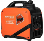 Bensiini invertergeneraator KD3155, 2,6 kW 230V