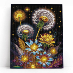 Teemanttikand 40x50 cm, Kroonlehtede T&auml;histaevas, varvikas, LG386e