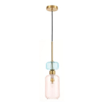 Ripplamp MOLLY PINK 1xE14 &ndash; stiilne klaasist valgustus modernsetele interj&ouml;&ouml;ridele