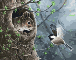 Numbritega maalimise komplekt, Kevad on tulekul, 40x50, Tapymas, GX37089