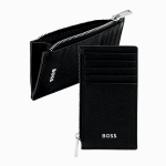 HUGO BOSS - Kaardihoidja lukuga Klassikaline must