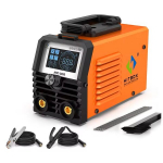 HITBOX ARC200S 2-&uuml;hes kaarkeevitusseade, MMA LIFT TIG funktsiooniga, mini-inverter IGBT, LED-digitaaln&auml;idik, kaasaskantav kodukeevitusseade 220V 10-200A