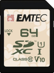 Telefoni m&auml;lukaart M&auml;lukaart Emtec Outdoor SD 64GB Class 10 UHS-I