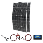 200 W painduv p&auml;ikesemoodul koos 20 A 12/24 V laadimiskontrolleriga