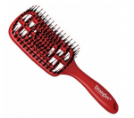 Stačiakampis plaukų &scaron;epetys Dtangler Dry Blow GLOW AND GO Red Scarlett nailoniniai &scaron;ereliai