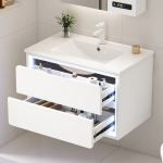 Seinale kinnitatav vannitoakapp LED-ga, 76x46x48.5 cm