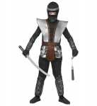 "MEISTERNINJA" (mantel, p&uuml;ksid, vest, v&ouml;&ouml;, k&auml;ekaitsmed, s&auml;&auml;rekaitsmed, mask)