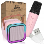 Mini karaokekomplekt mikrofoni ja juhtmevaba k&otilde;lariga