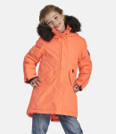 Huppa T&uuml;drukute talveparka VIVIAN, neon coral