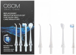 Vahetatavad otsikud OSOM Oral Care OSOMORAL131TIPSET, universaalne sobivus, lihtne vahetamine, h&uuml;gieeniline hoiustamine