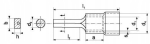 Isoleeritud n&otilde;el&uuml;hendused 1,5-2,5mm&sup2;, 100 tk.