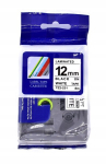 5 tk. 12 mm sildiribad Brother Tz-231 valged