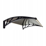 Uksekate Metal-gum, 150x100 cm, pruun/must