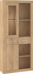 Kapp Meblocross VRN-15 pruun, praktiline vitriin ustega