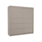 Riidekapp ADRK Furniture ESTEVA 200 L&uuml;kanduksed Sahtlid MDF