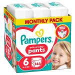 Pampers Active Baby M&auml;hkmed, Suurus 6, 144 tk