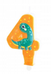 Tordik&uuml;&uuml;nal Number 4 NELJAS Dino DINOSAURUS