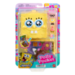 Mikro m&auml;ngukomplekt Polly Pocket SpongeBob koost&ouml;&ouml;kompakt mikros SpongeBobi ja Patrickuga