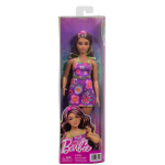Nukk Barbie Fashionistas nr 244 lilleseelisega lilla kleit