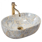 Tasapinnale Paigaldatav Valamu Amelia Rustrstone 48 Rea 48x34,5x13,5