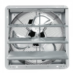 V&auml;ljat&otilde;mbeventilaator, 48x48x21 cm, h&otilde;bedane, alumiinium ventilatsioon