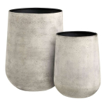 Dekoratiivne lillepott 30x30x38,5 cm beež metall