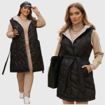 Naiste vest Fashion, must, XL/XXL