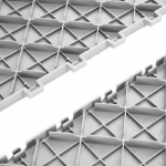 Garaaži p&otilde;randaplaadid, 30.5x30.5x1.3 cm, h&otilde;bedane, libisemiskindel p&otilde;randakate